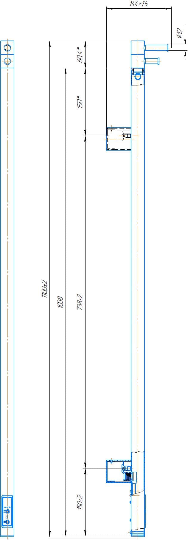 Ray Cube-I 1100×30/130, Polert — Bilde 4 av 4