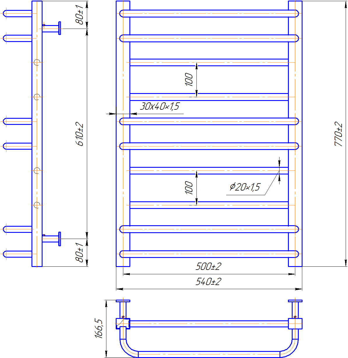 Premium Lux 770×540/500, Poliert — Foto 4 von 4