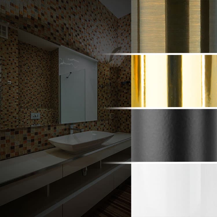 Colore del scaldasalviette in interni