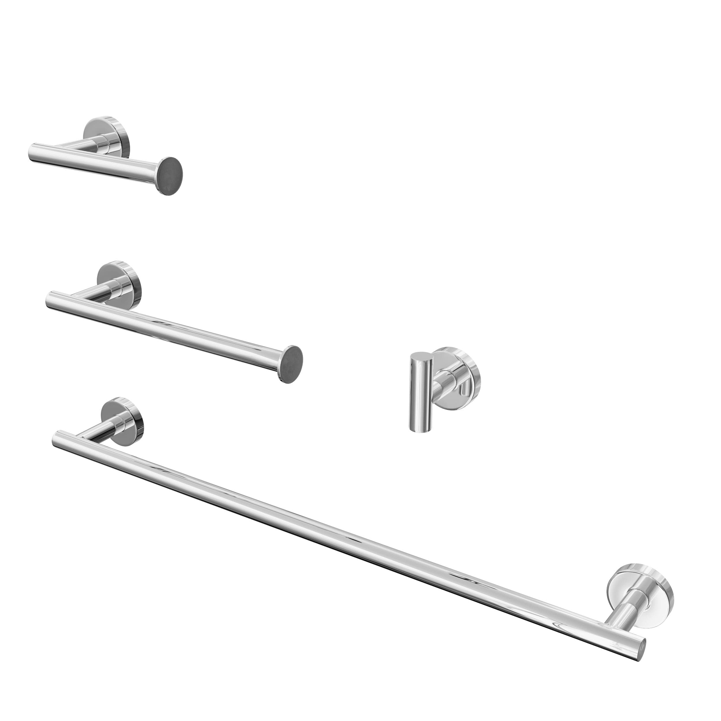 INOX bathroom accessories set