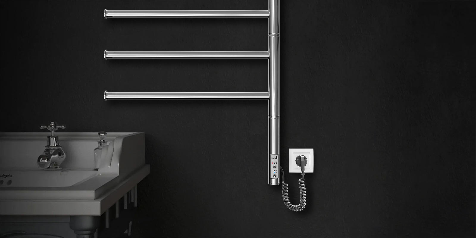 Ray Cube-I - electric towel rails | www.mario-radiators.com